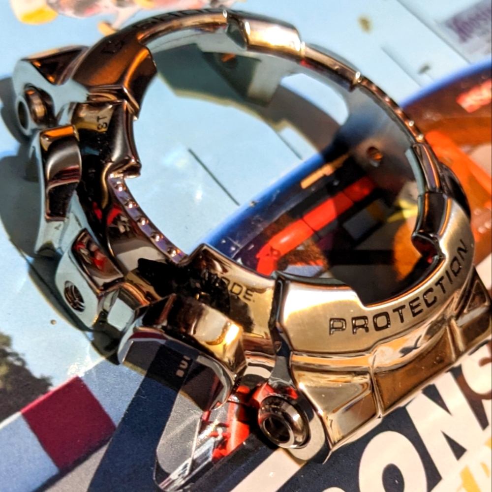Gshock stainless steel bezel